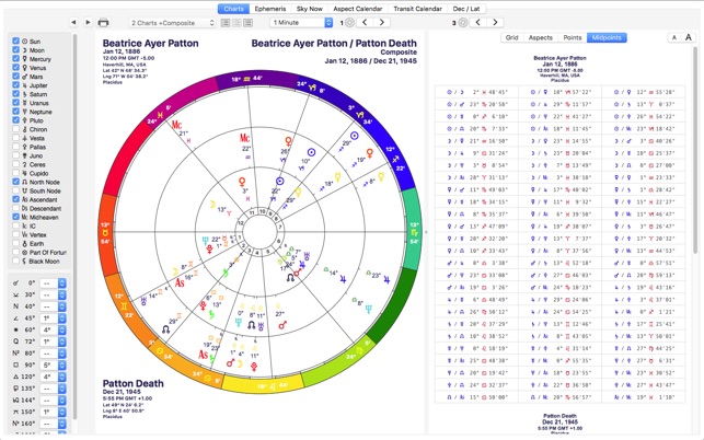 astrology charting software
