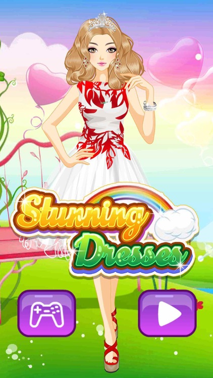 Shining Dress - Super Star Dress Up Salon, Girl Games screenshot-3