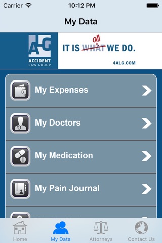 Accident Law Group App screenshot 3