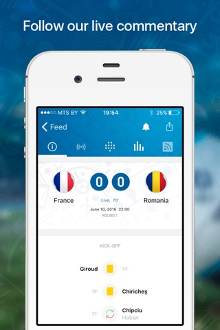 Euro Live — Scores & News for 2016 European Soccer Championship screenshot 4
