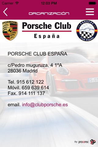 Encuentro Porsche León screenshot 3