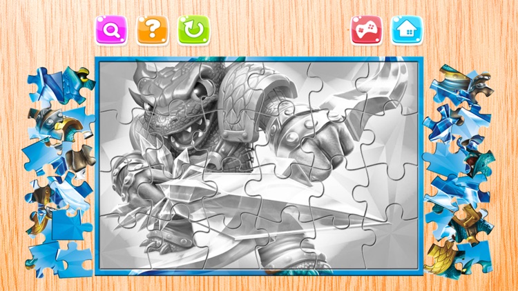 Cartoon Puzzle For Kid – Jigsaw Puzzles Box for Skylanders Edition - Kid Toddler and Preschool Education Games screenshot-3