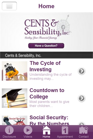 Cents & Sensibility Inc screenshot 2