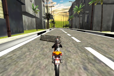 Highway Bike Rider : Moto Stunt Race screenshot 2