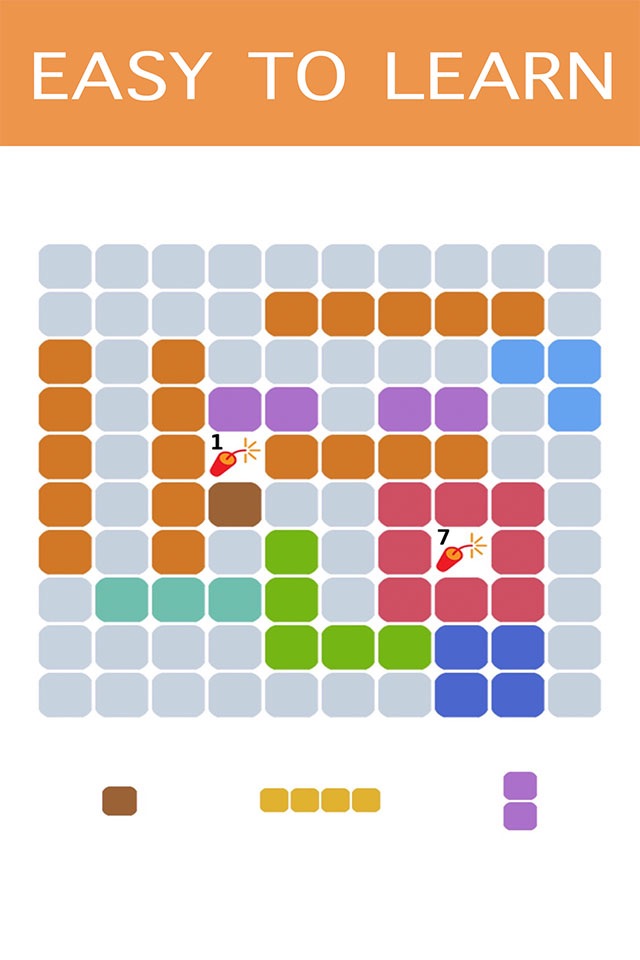 Logic Grid Color block puzzle Brain Training for 10-10 screenshot 4