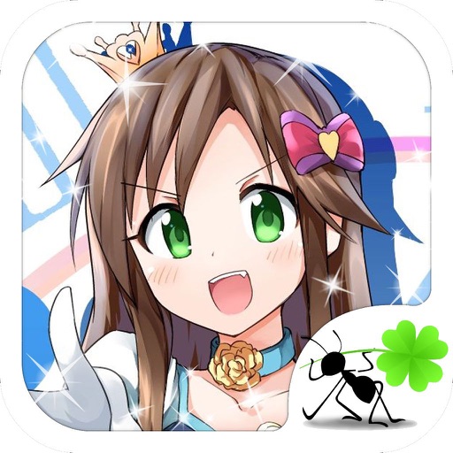 公主泡泡裙 - 糖糖女生化妆换装养成小游戏免费 icon
