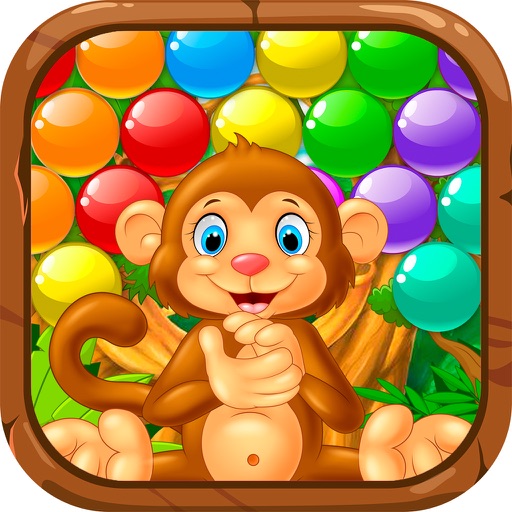 Bubble Bona - Monkey Puzzle Ball Pop Shooter Match Saga Game For Girls & Boys Icon