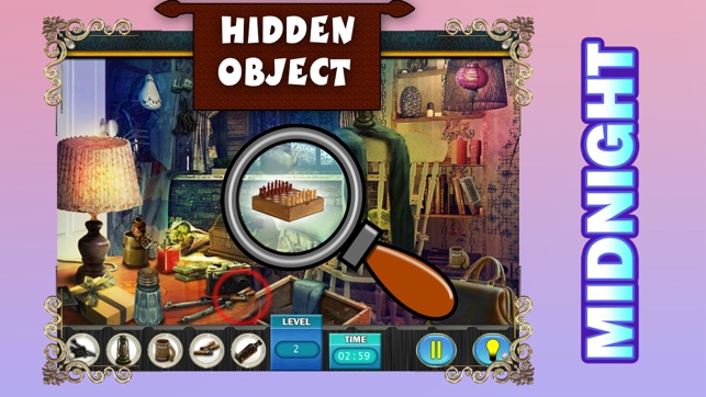 Mid night : Free Hidden object games Fun(圖1)-速報App