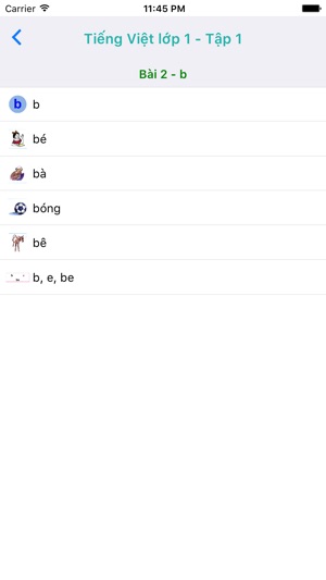 Tieng Viet Lop 1 - Tap 1(圖5)-速報App