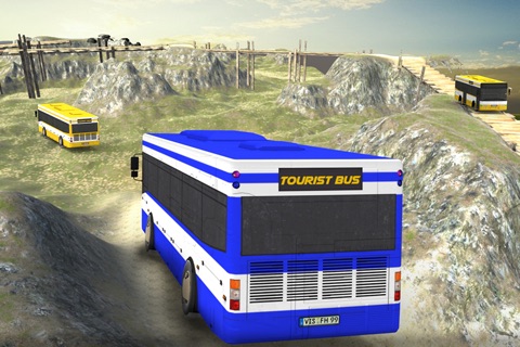 Offroad Tourist Bus Simulator:  Extreme Driving Adventure & Hill Climbing Game screenshot 3