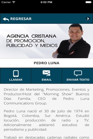 Pedro Luna Communications Group screenshot 4