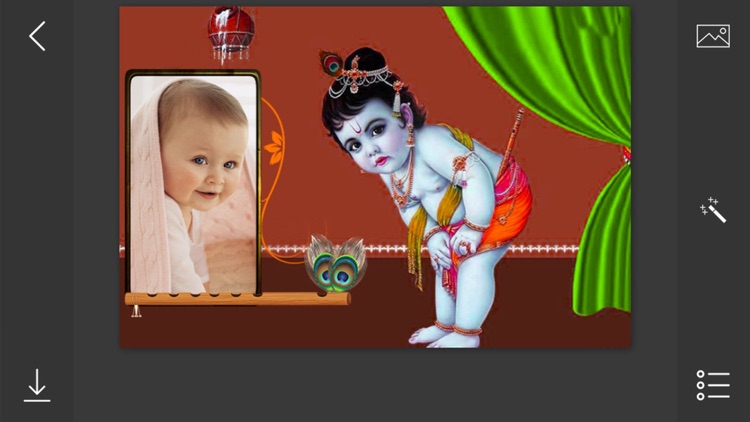 Shree Krishna Photo Frames - make eligant and awesome photo using new photo frames screenshot-3