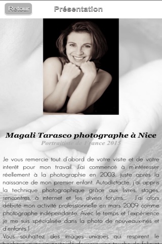 Magali Tarasco Photographe screenshot 2