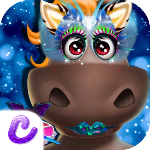 Hippo Beauty's Dream Makeup - Popular Farm Party/Lovely Pets Care iOS App