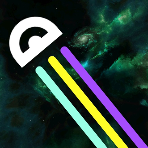 Space Rainbow- Simple,Attractive,Crispy and Cool endless arcade game iOS App