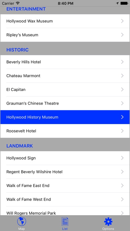 Hollywood & Beverly Hills GPS Audio Tour