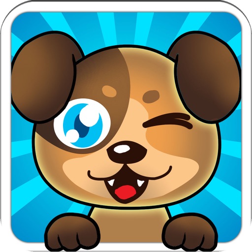 Toy Puppy Kid Drop Block Game iOS App