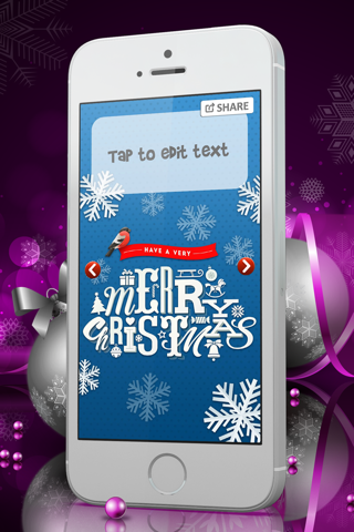 Christmas Greeting Card Creator – Send Best Wish.es For New Year With Cute e-Card.s screenshot 2