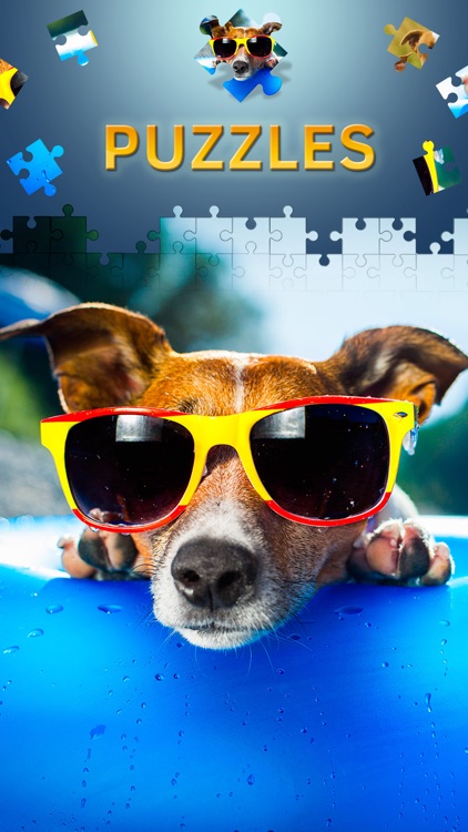 Dogs Jigsaw Puzzle Game free