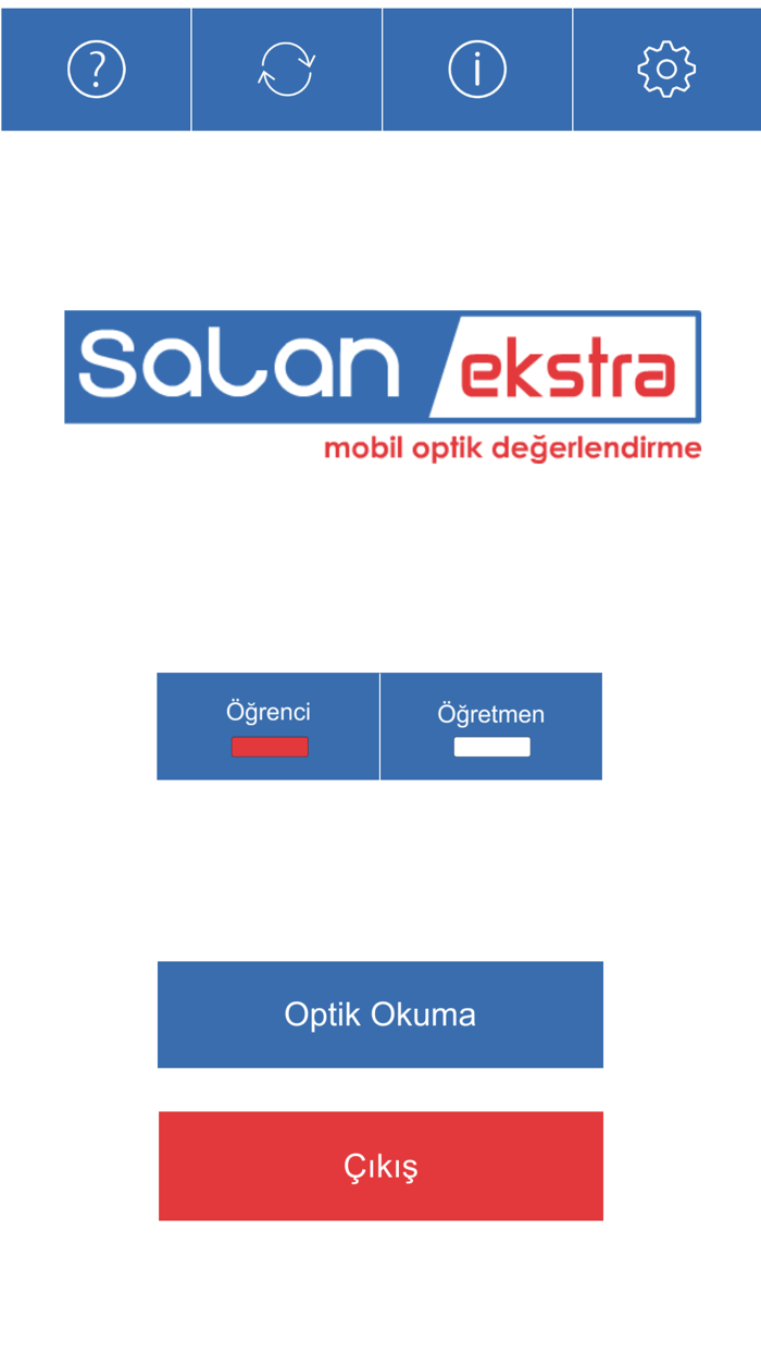 Salan Ekstra Optik Okuma