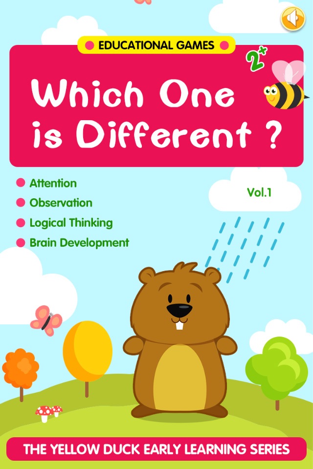 Which One is Different? Visual game for Preschoolers. screenshot 2
