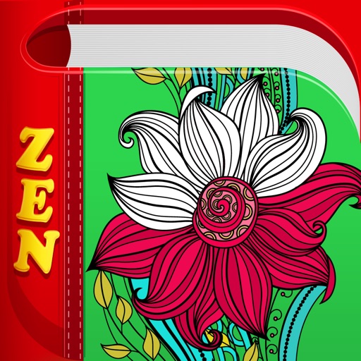 Zen Coloring Book for Adults iOS App