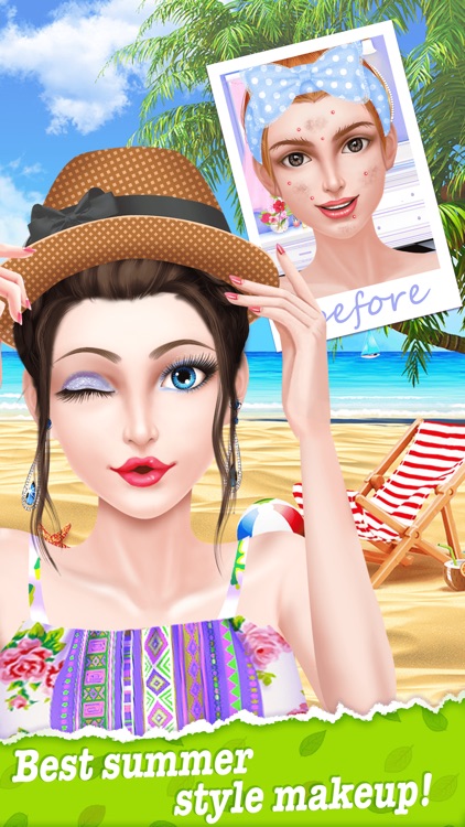 Summer Fashion Salon - Teen Beauty Dress Up Guide: SPA, Hairstyles & Makeover Games