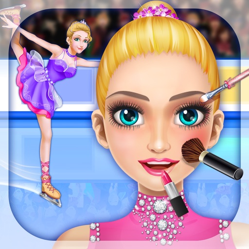 Ice Princess Figure Skating - Dress up, Makeu up, Spa & Free Girls Games icon