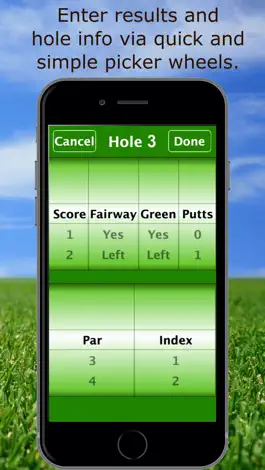 Game screenshot Golf StatKeeper scorecard hack