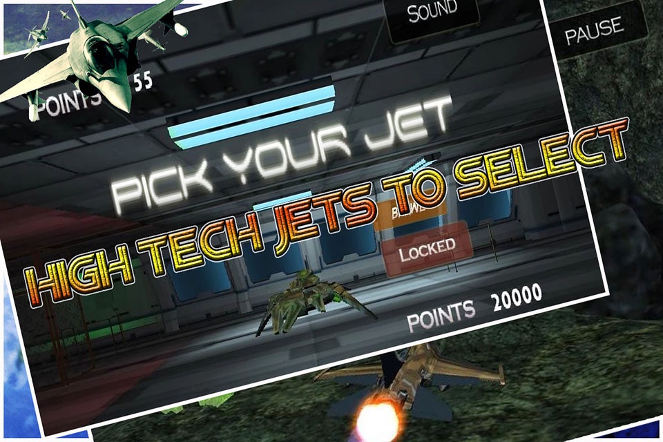 Jet Fighter Racer - Amazing cave runner : fully free racing game screenshot 2