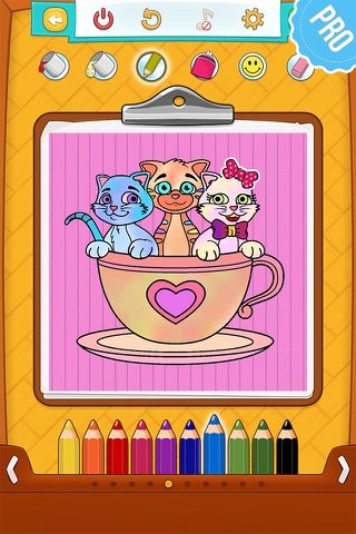 Cat Coloring Pages Pro screenshot 2