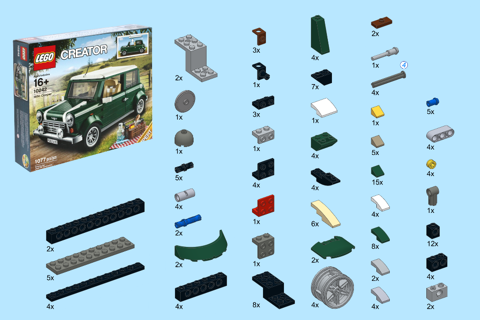Iveco Truck for LEGO Creator 10242 Set - Building Instructions screenshot 2