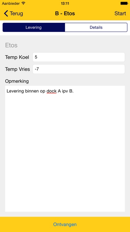 NS Rolcontainer Registratie