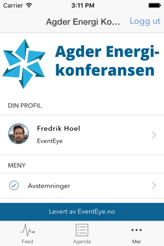 Agder Energi Konferansen 2016 screenshot 2