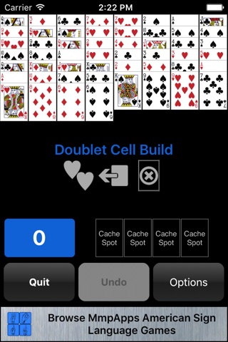 Doublet Cell Solitaire screenshot 2
