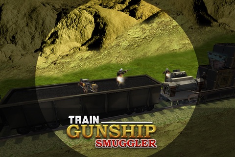 Gunship Attack Vs Smugglers Train : Stop these traffickers from Help Terrorists screenshot 2