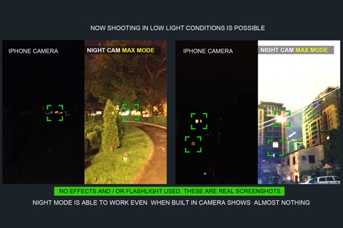 Night Capture (Photo & video, Slow shutter speed) screenshot 4