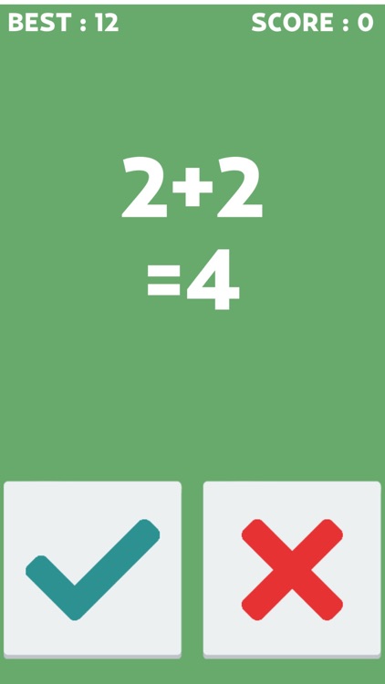 Extreme Math – Fun mental calculation game where you have just around a second to answer the equation