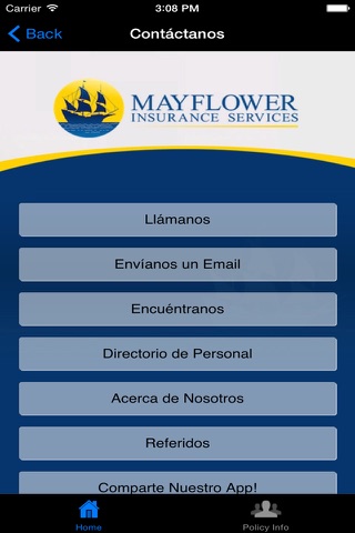Mayflower Insurance screenshot 3