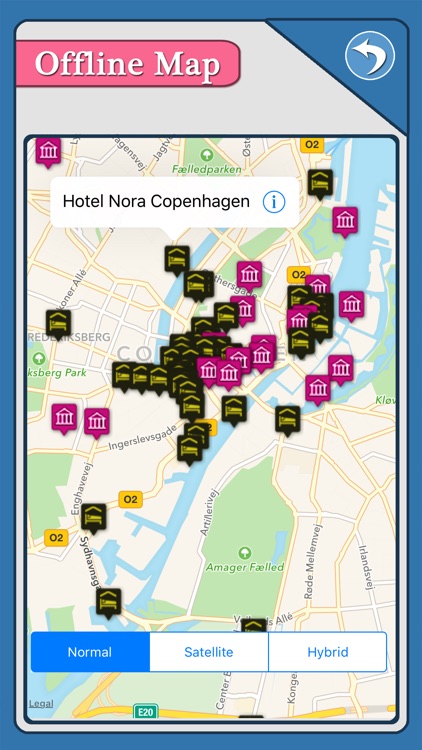 Copenhagen Offline City Travel Guide