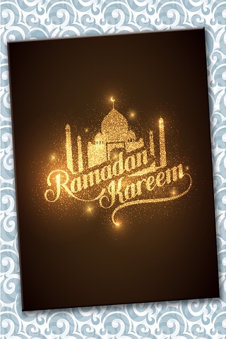 Ramadan Mubarak 2016 - Beautiful Wallpapers with Ramadan Kareem messages Premium screenshot 2