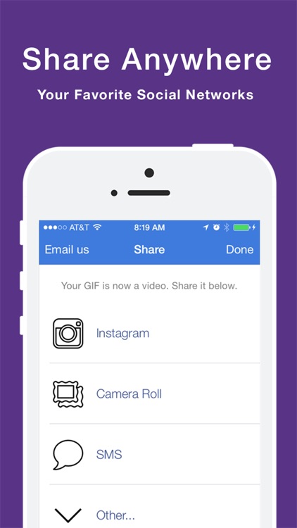 GifShare: Post GIFs for Instagram as Videos screenshot-3