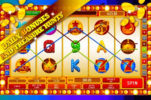 Austin's Slot Machine: Be the bravest cowboy in Texas and gain super golden rewards screenshot 3
