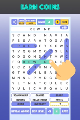 Word Search Challenge - Word Searches For Everyone screenshot 3