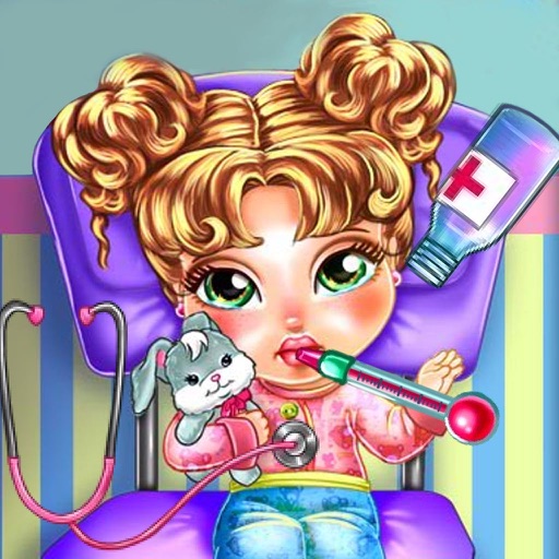First Aid Treatment:Baby Flu - Kids Care Doctor Simulator Game Icon