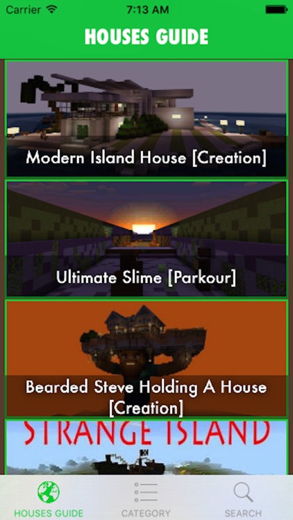 Houses for Minecraft - Database Guide Building Houses for Minecraft PE