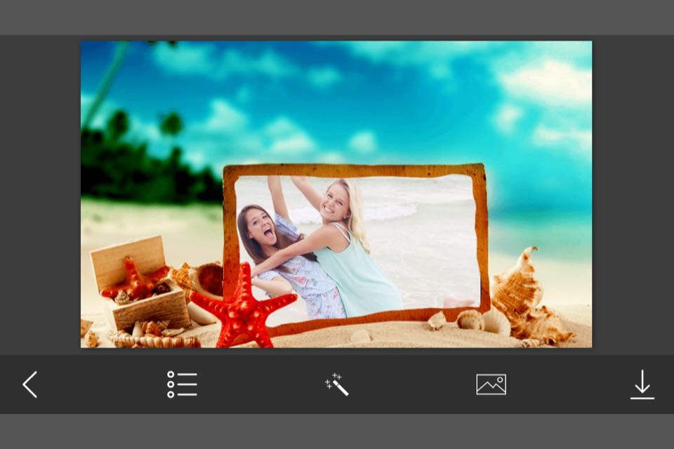 Beach Photo Frame - Amazing Picture Frames & Photo Editor screenshot 4
