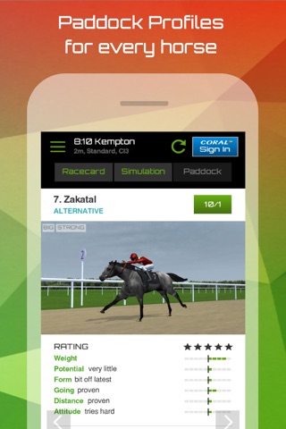 The Racing App screenshot 4
