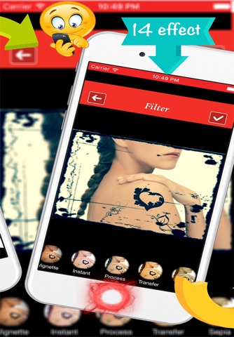 Photo Editor : Tatouage Autocollants screenshot 2