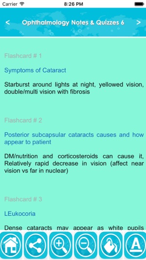 Ophthalmology Exam Review : 3500 Quiz & Study Notes(圖2)-速報App